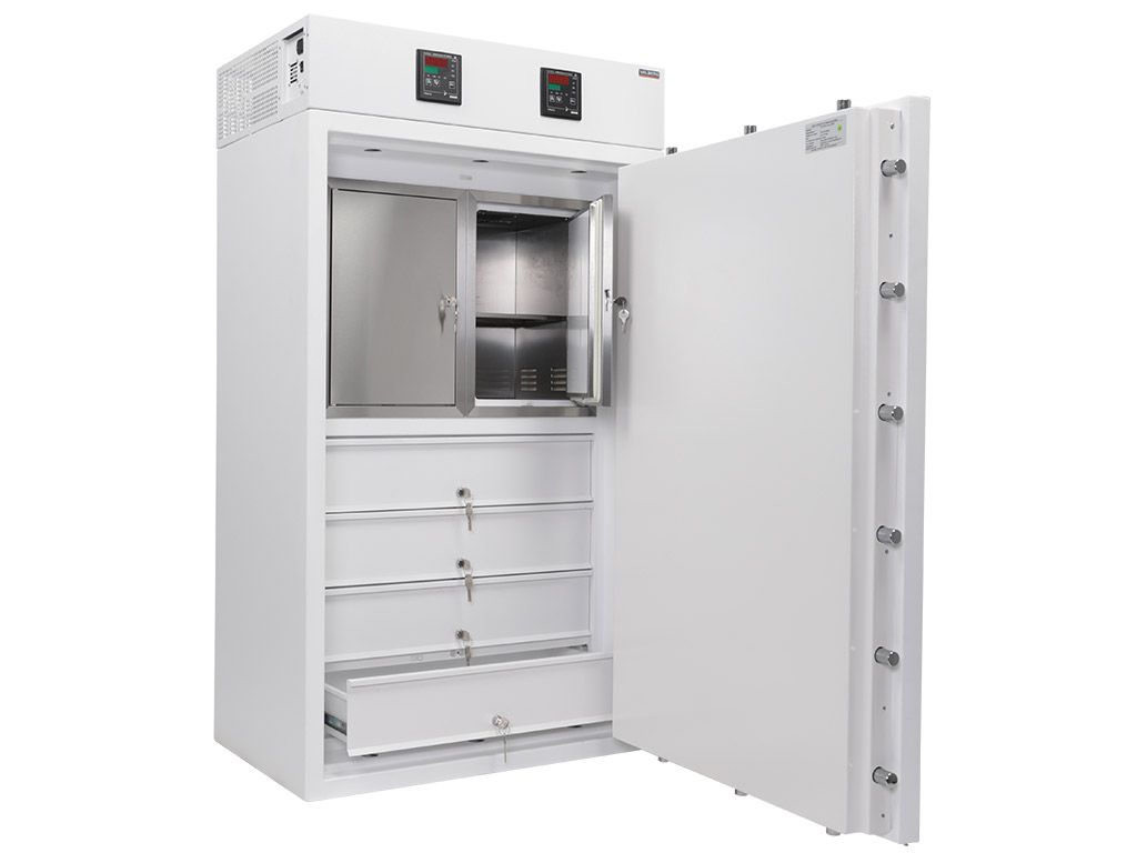 Сейф-термостат для хранения наркотических препаратов TS-3/25 мод.Fort-M 1385.3